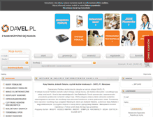 Tablet Screenshot of davel.pl